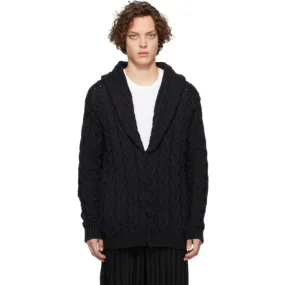 Alanui Black Cables Cardigan
