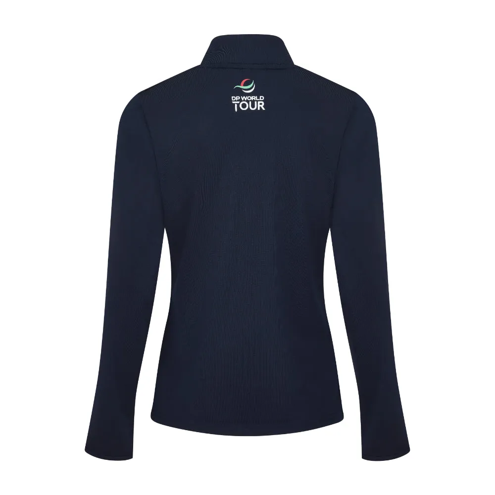 Amgen Irish Open Women's Navy 1/4 Zip Mid Layer