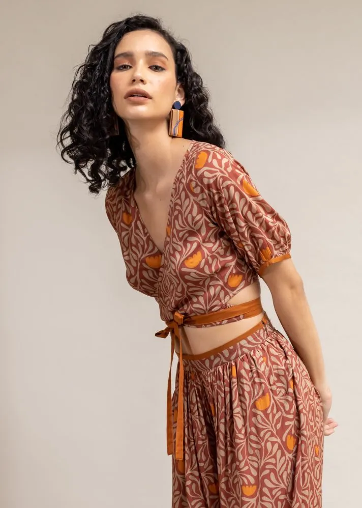 Ana Wrap Top
