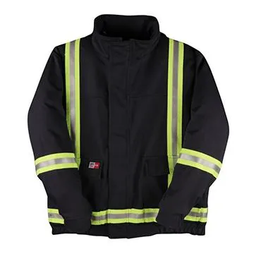 Big Bill L495US9 Unlined FR Bomber Jacket with Reflective Material