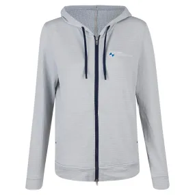 BMW PGA Championship Peter Millar Women's Grey Zip Hoodie