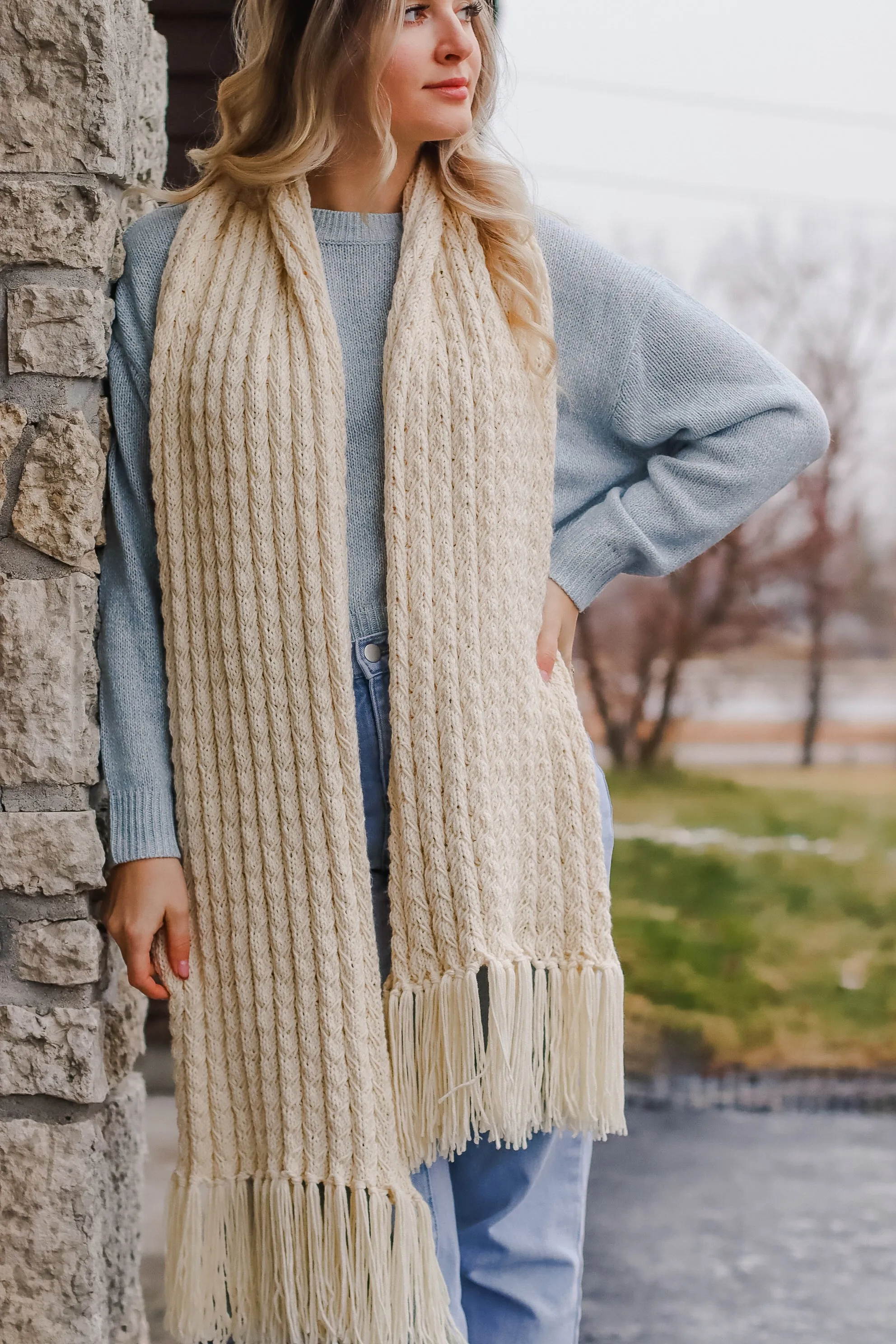 Bridgeland Wrap Knitting Pattern