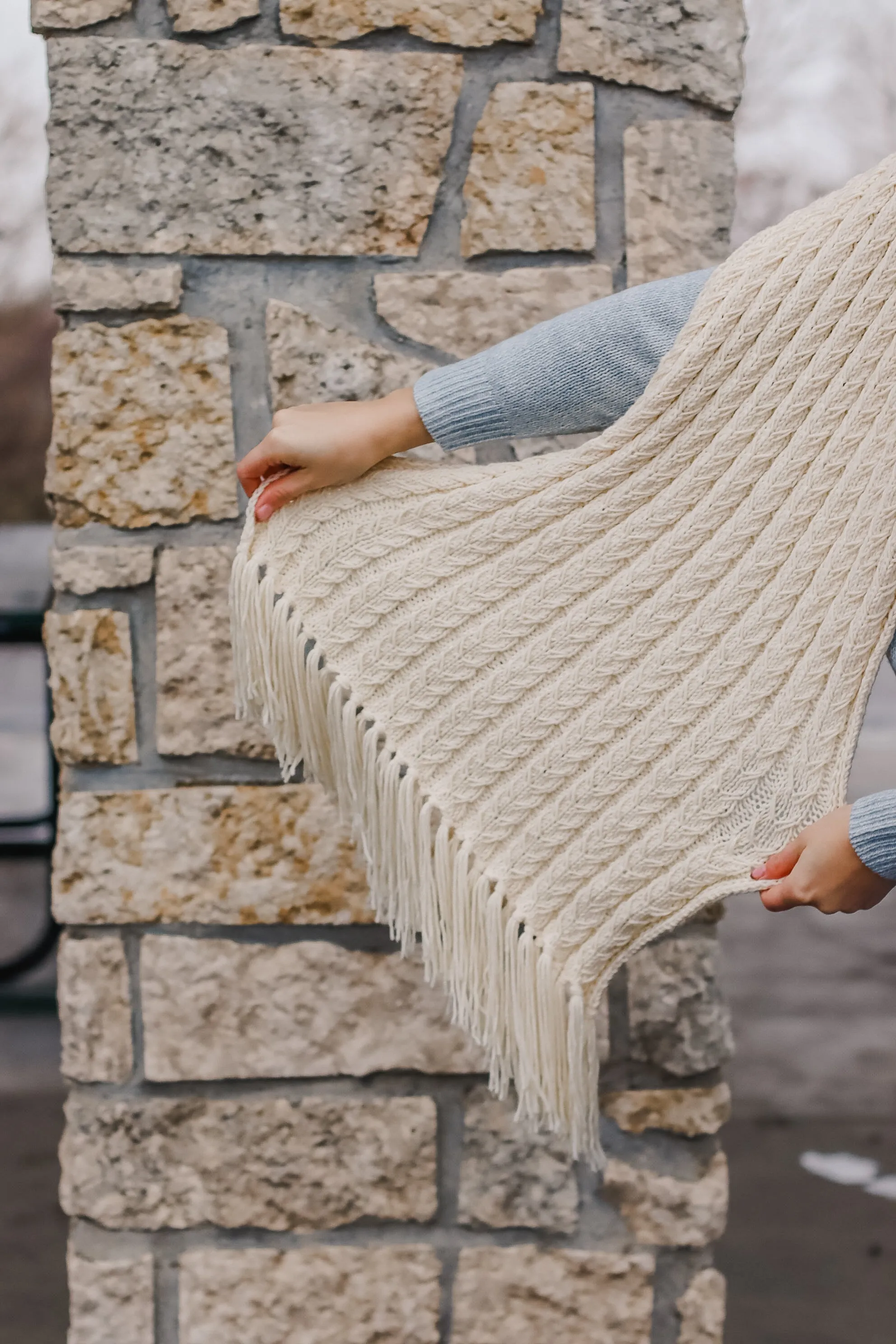 Bridgeland Wrap Knitting Pattern