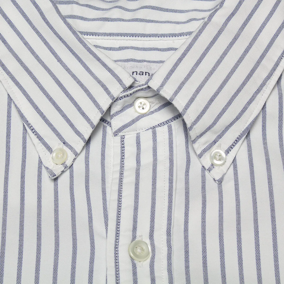 Button Down L/S Striped Wind Shirt