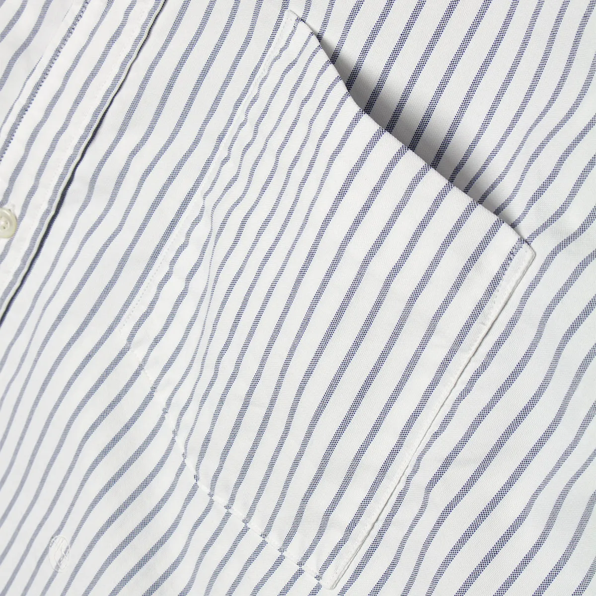 Button Down L/S Striped Wind Shirt