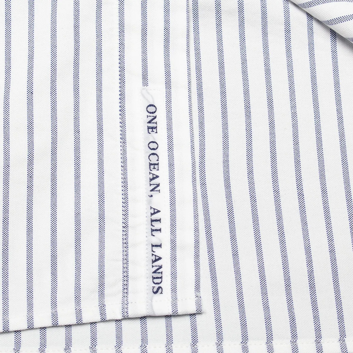 Button Down L/S Striped Wind Shirt