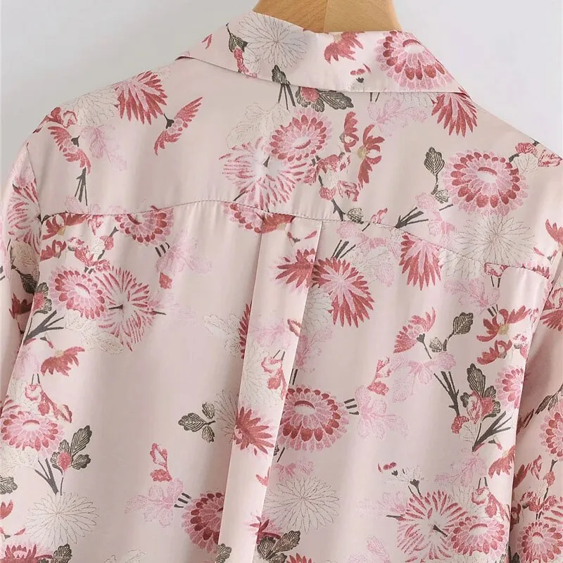FLORAL PRINT BLOUSE
