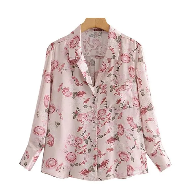 FLORAL PRINT BLOUSE