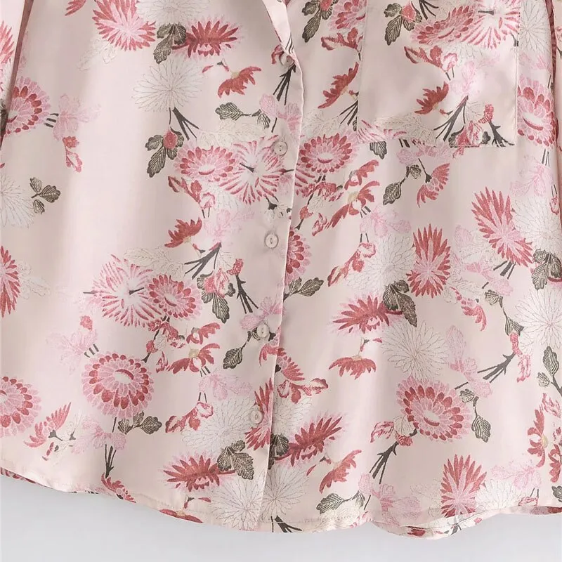 FLORAL PRINT BLOUSE