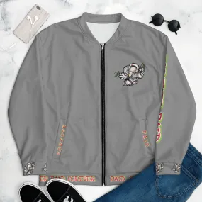 FOREVER PAID GREY Unisex Bomber Jacket