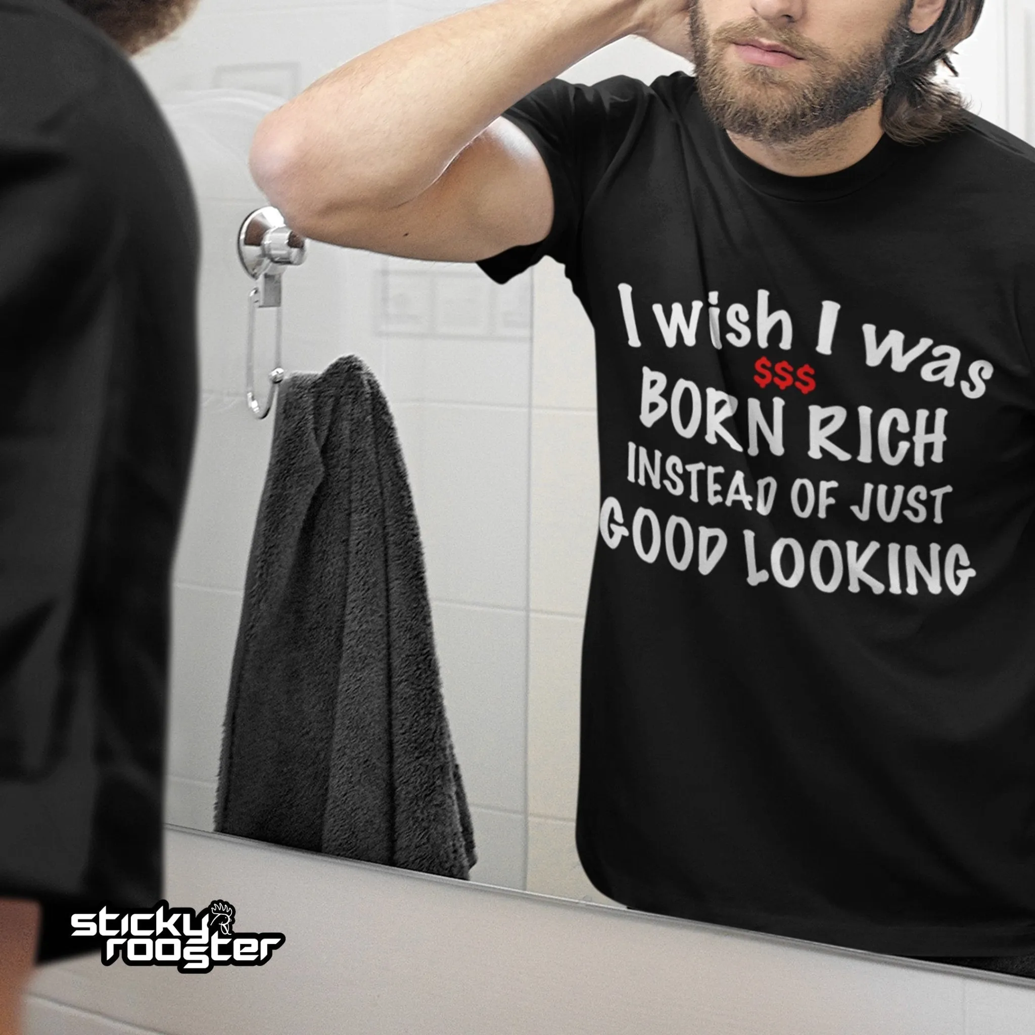 I wish I was born rich shirt