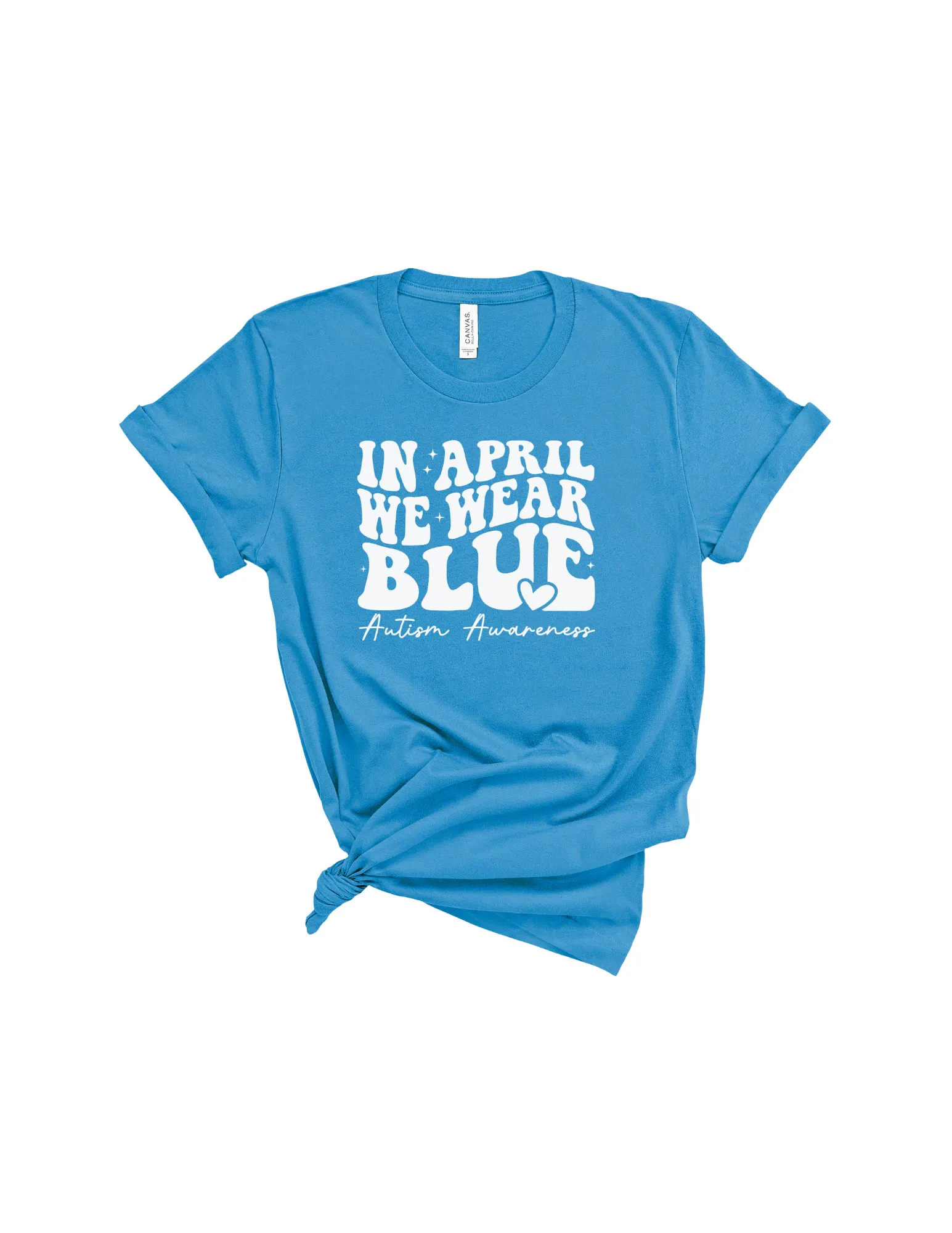 In April we wear blue - Autism Awareness v2 shirt