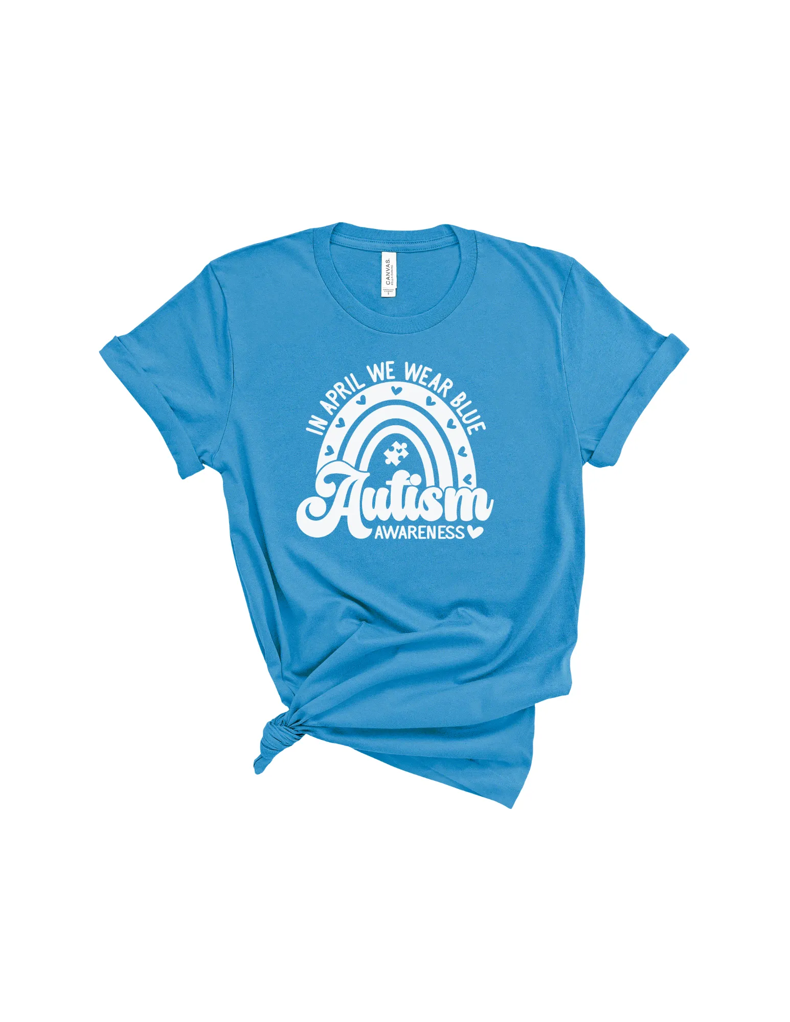 In April we wear blue - Autism Awareness v3 shirt