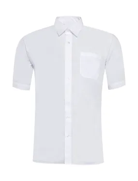 Pack of 2 Girls White Short Sleeve Blouse
