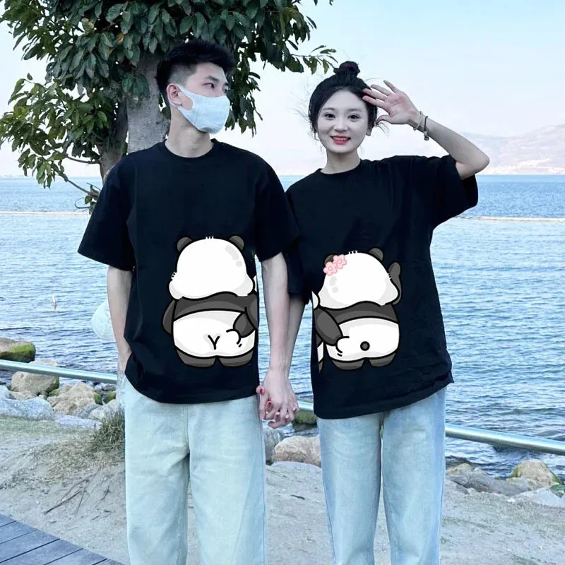 Panda Funny Couple Shirts