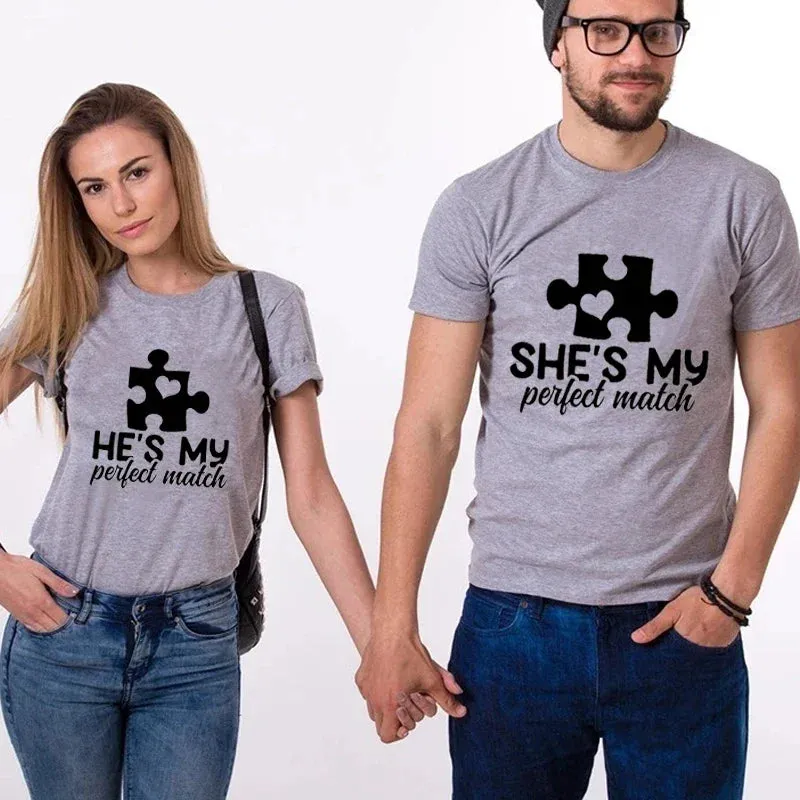 Perfect Match Couple Shirt