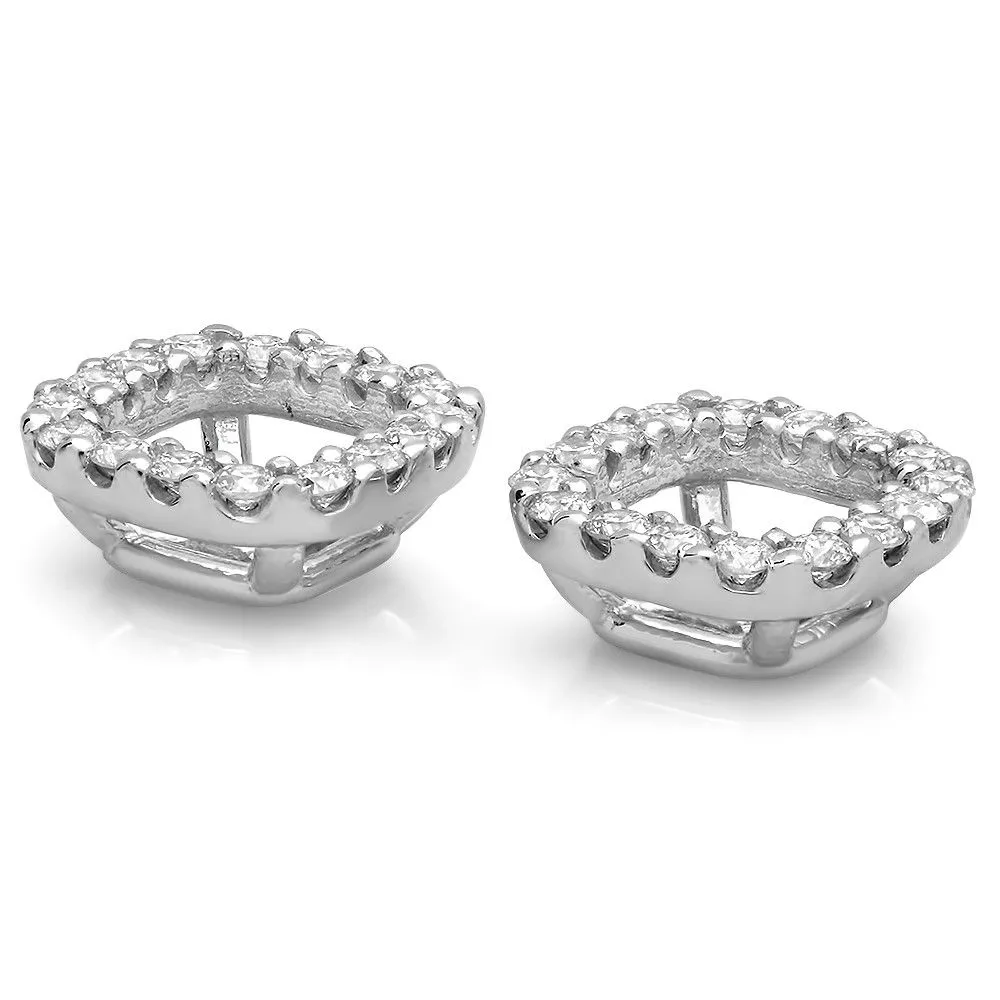 PMI 14W@2.1 32RD@0.47 6MM CUSHION EARRING JACKETS