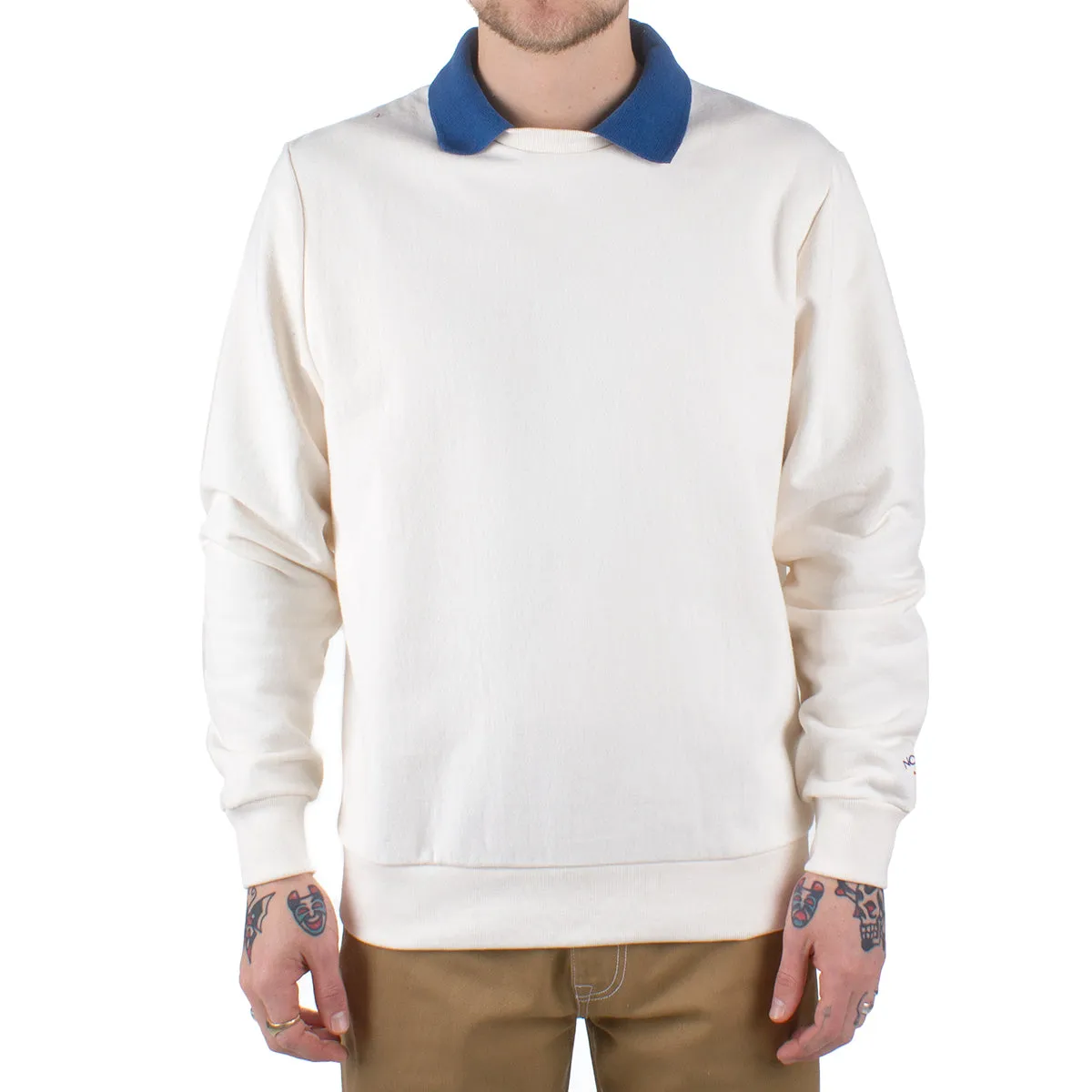 Polo Collar Crewneck