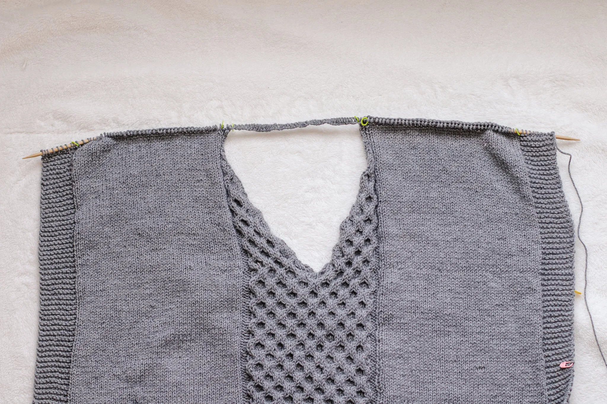 Quail Ridge Poncho Knitting Pattern